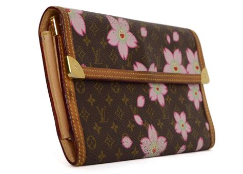 lv cherry blossom monogram wallet|louis vuitton monogram wallet price.